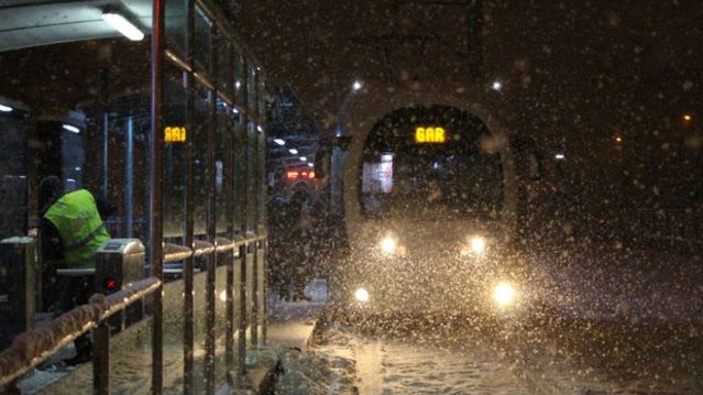 Снегопад в Турции