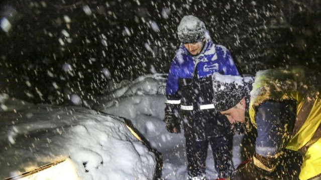 Снегопад в Турции