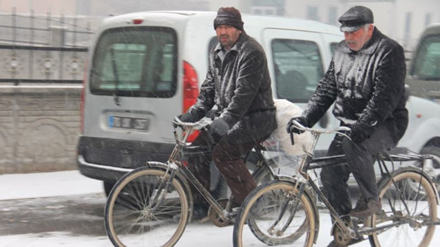 Снегопад в Турции