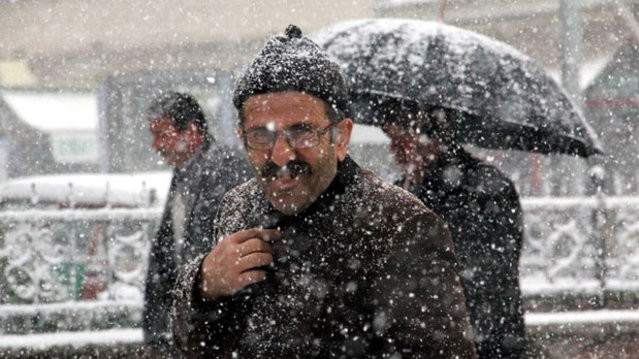 Снегопад в Турции