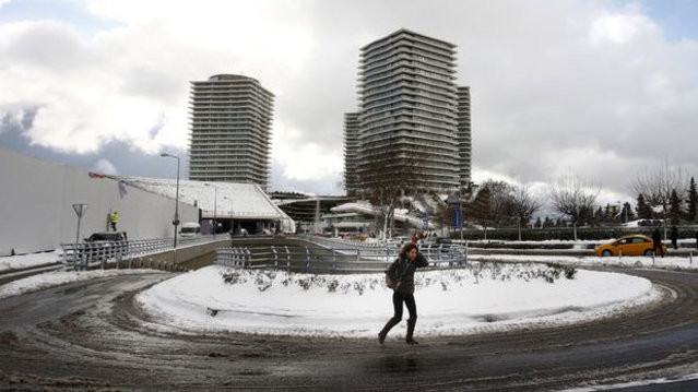 Снегопад в Турции