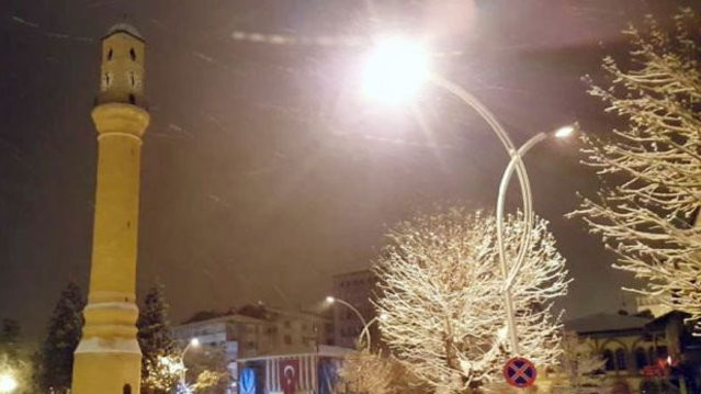 Снегопад в Турции