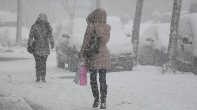 Снегопад в Турции