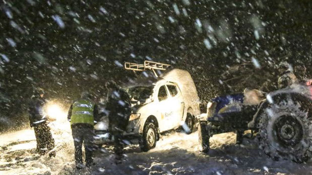 Снегопад в Турции