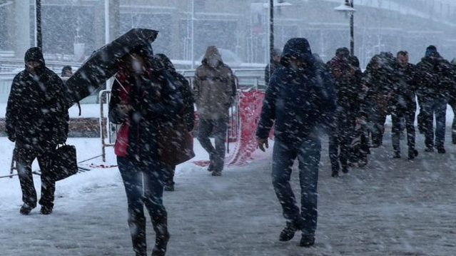 Снегопад в Турции