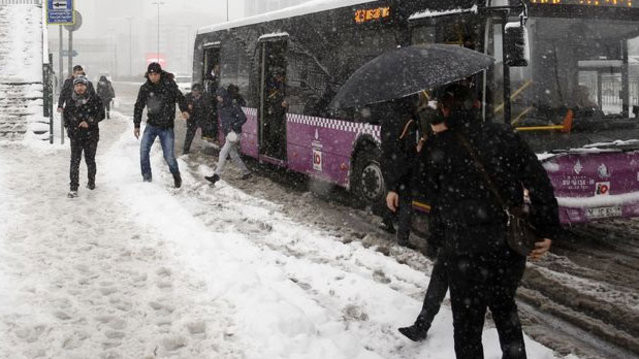 Снегопад в Турции