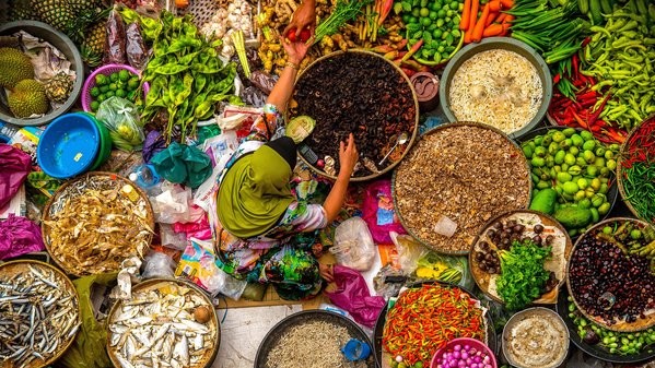 Duratul Ain D., National Geographic Your Shot. Ринок Сіті Хадіджа у Кота-Бару, Малайзія