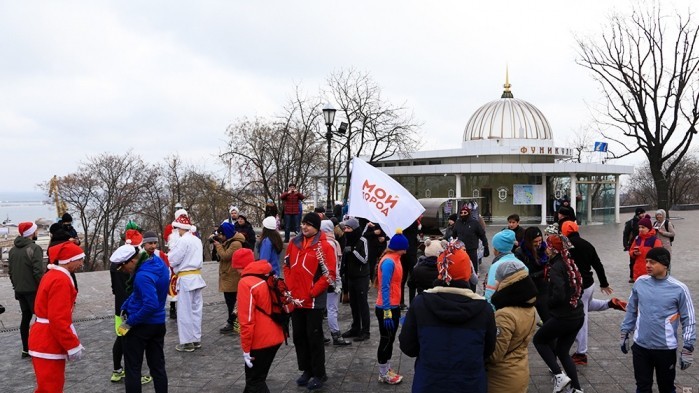 Новорічна пробіжка в Одесі