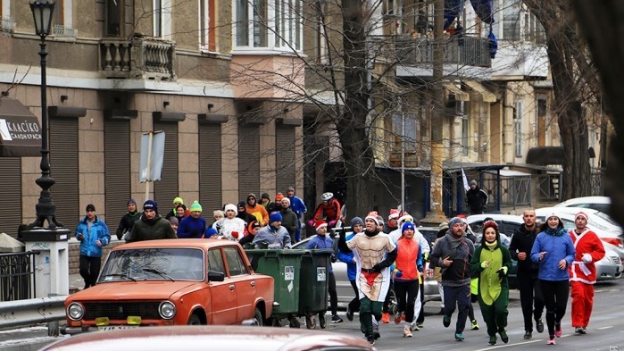 Новорічна пробіжка в Одесі