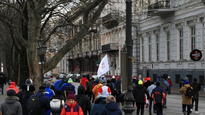 Новорічна пробіжка в Одесі