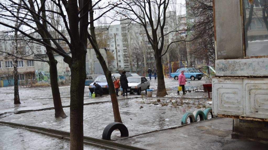 Неісправність водопроводу в районі Хоритцком