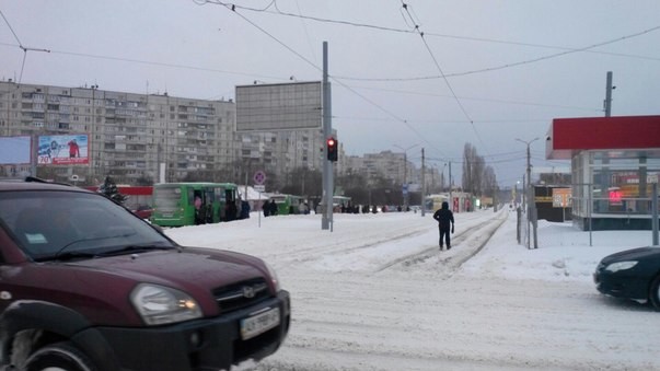 Сніг у Харкові