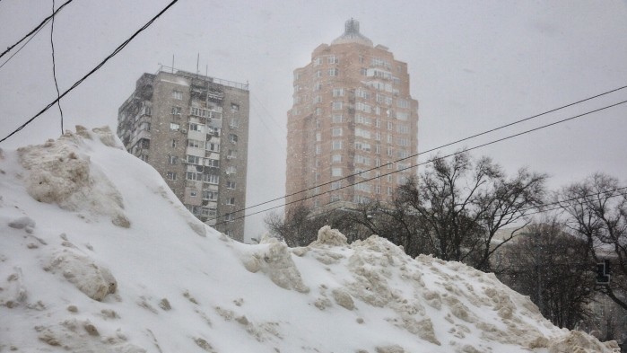 Сніг в Одесі