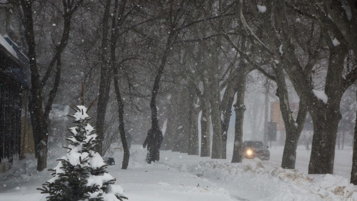 Сніг в Одесі