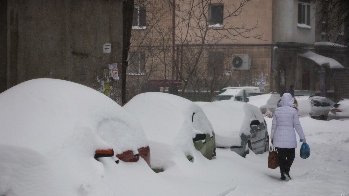 Сніг в Одесі