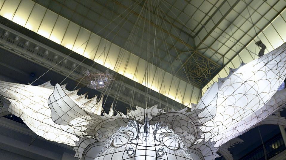 На виставці представлені роботи з циклу "Гра дитини"