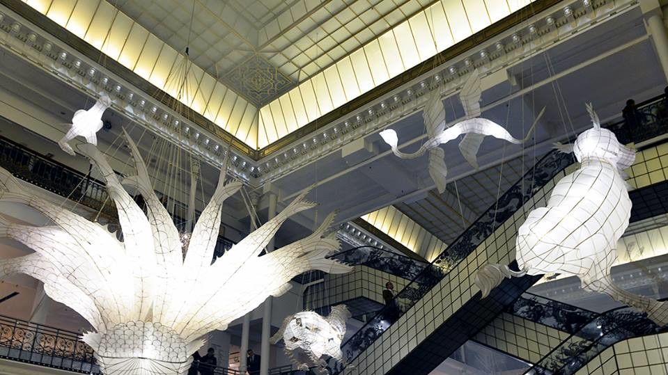 На виставці представлені роботи з циклу "Гра дитини"