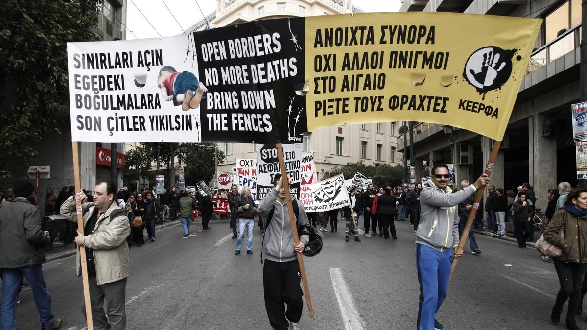 Во время акции начались столкновения с правоохранителями