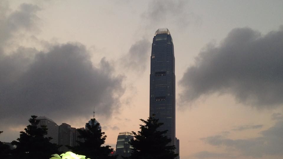 Light Rose Garden в парке Гонконга