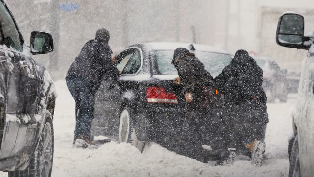 Снігопад в Оттаві