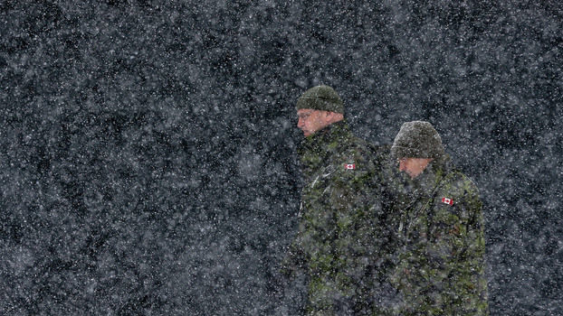 Снігопад в Оттаві