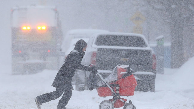 Снігопад в Оттаві