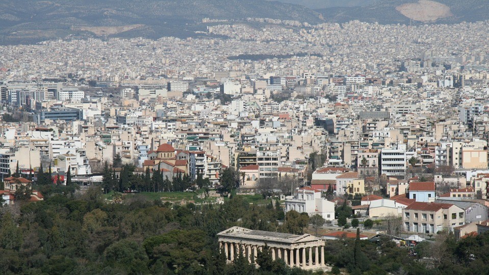 3 место. Афины, Греция. Экономическая нестабильность, бедность, преступность.