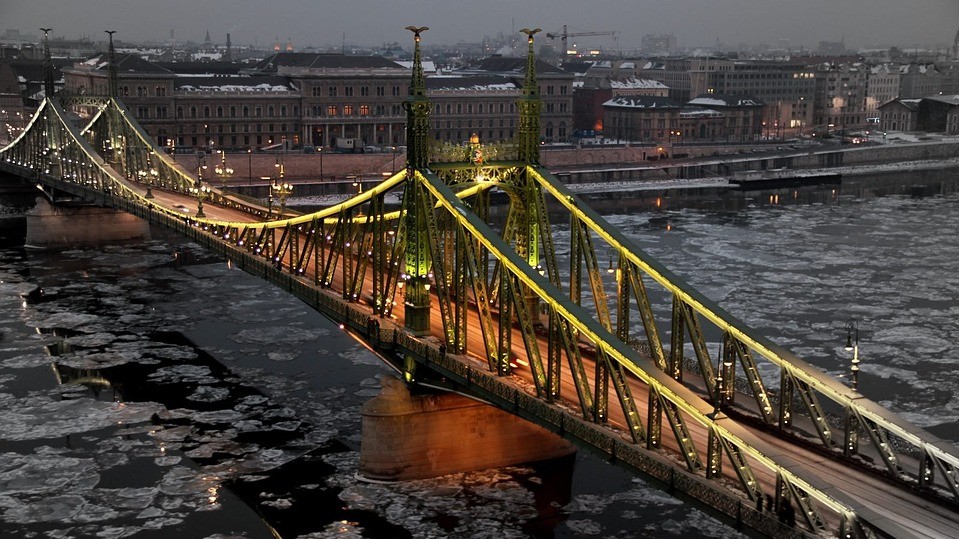 5. Будапешт, Венгрия. Социальные волнения в городе, связанные с миграционным кризисом.