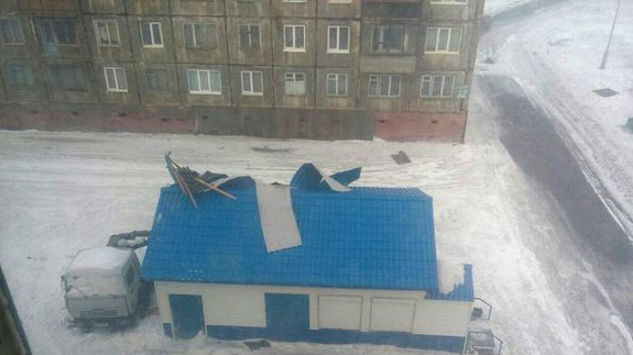 Шторм в Норильську