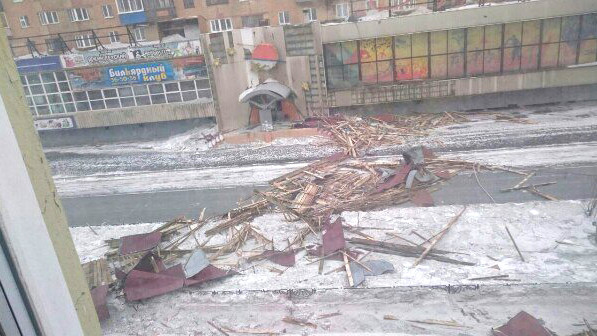 Шторм в Норильську