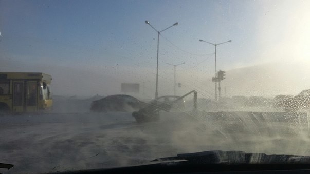 Шторм в Норильську