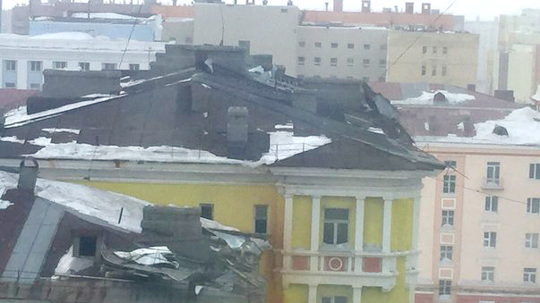 Шторм в Норильську