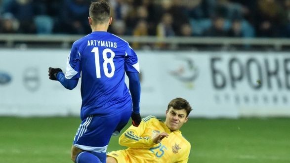 Украинцы минимально обыграли киприотов