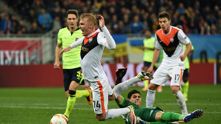 "Шахтер" вышел в полуфинал Лиги Европы