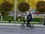 Кличко вирішив пересуватися центром Києва на велосипеді