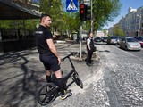 Кличко решил передвигаться по центру Киева на велосипеде
