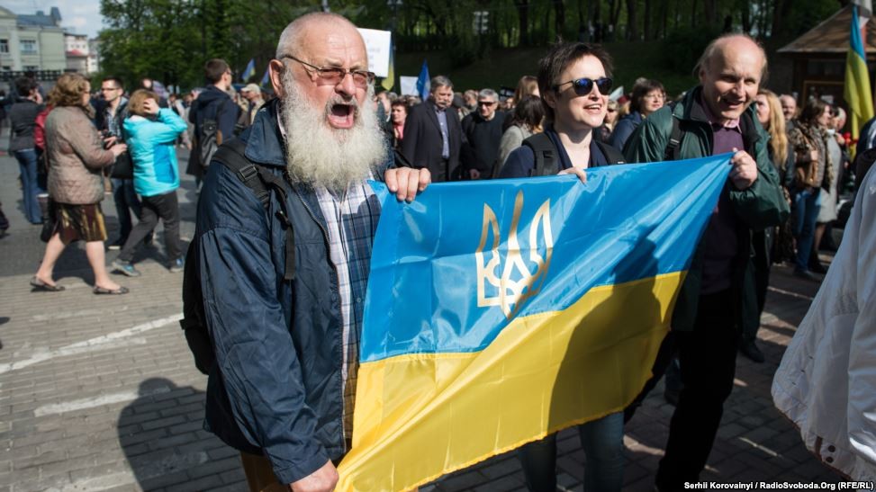 Пікет вчених перед Верховною Радою