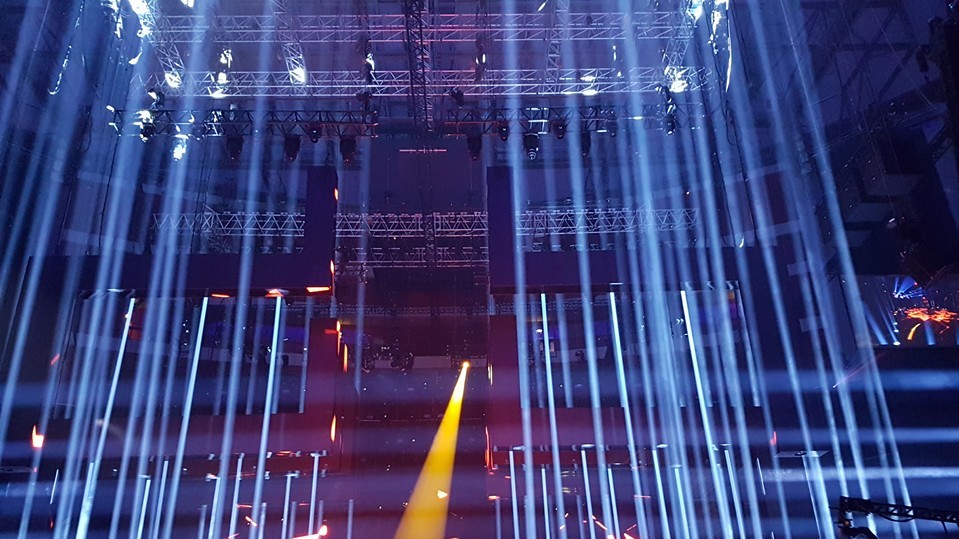 Джамала на репетиції в Стокгольмі