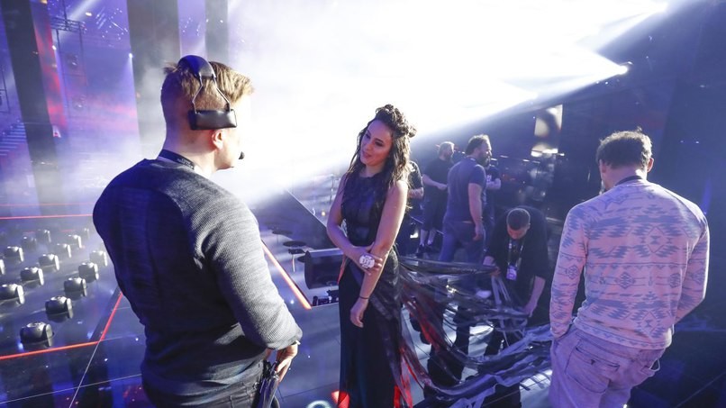 Джамала на репетиції в Стокгольмі