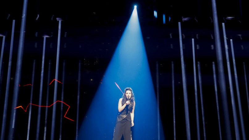 Джамала на репетиції в Стокгольмі