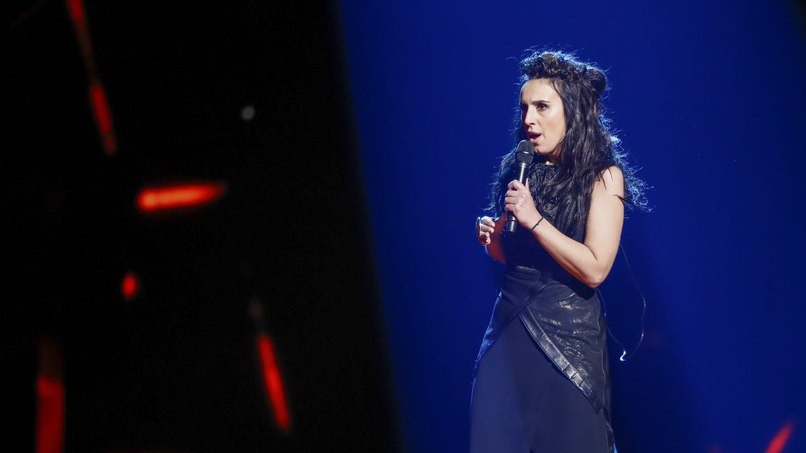 Джамала на репетиції в Стокгольмі