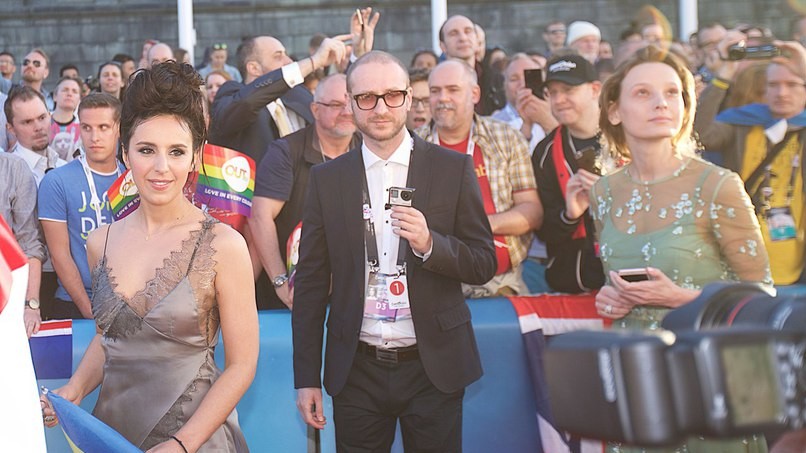 Джамала на церемонії відкриття "Євробачення"