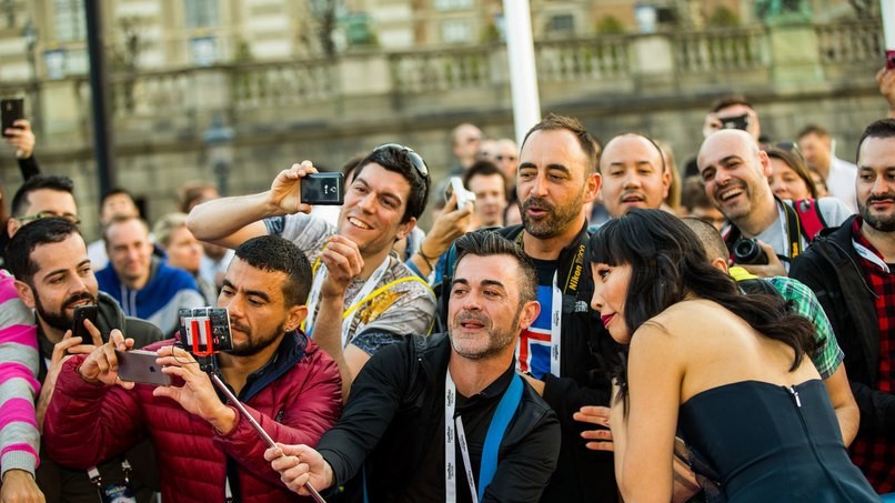 Артисти на червоній доріжці