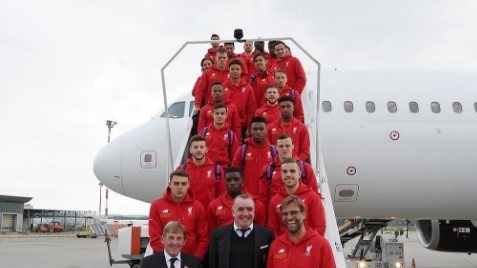 "Ліверпуль" в аеропорту Базеля