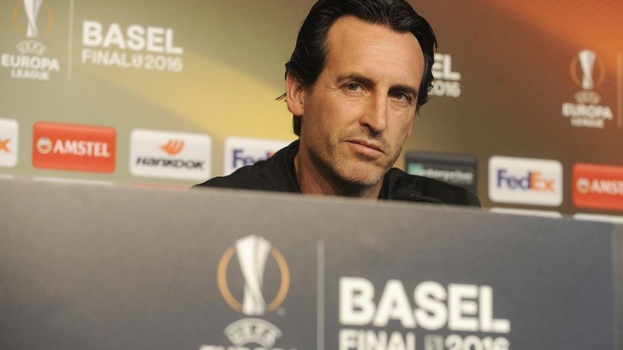 Унаї Емері на прес-конференції