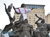 Памятник в центре Киева был установлен в 2001 году