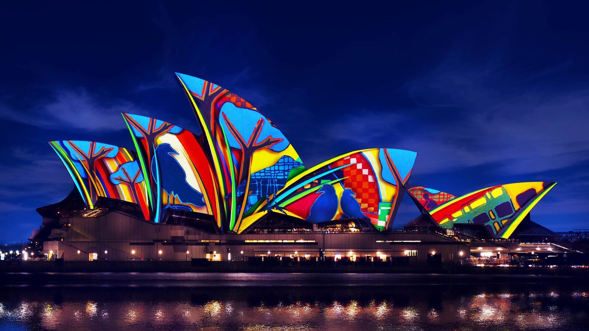 Фестиваль Vivid Sydney в Австралии продлится до 18 июня