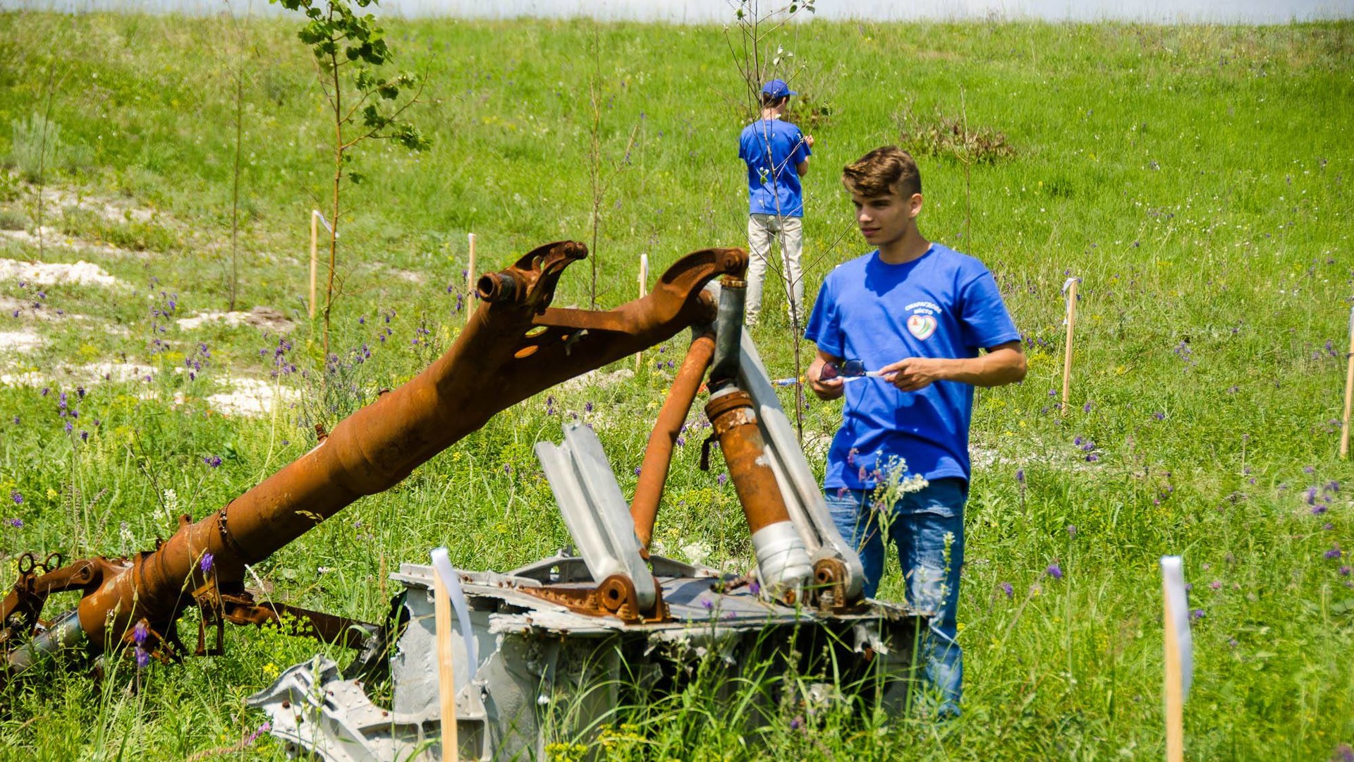 Меморіал називається "Скорботний янгол"