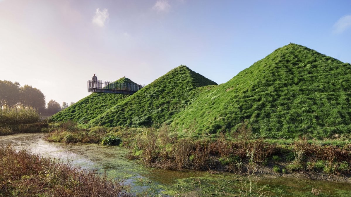 Кращий музейний комплекс. Biesbosch Island Museum - музей сучасного мистецтва в Нідерландах. Ronald Tilleman