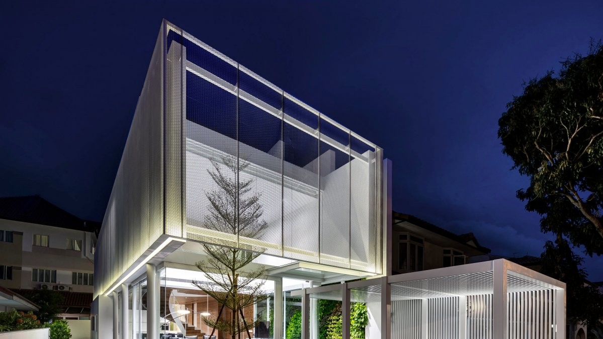 Кращий великий приватний будинок. Сімейний будинок у Сінгапурі. Автор Edward Hendricks